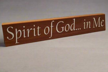 Spirit of God... in Me